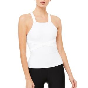 ALO Yoga White Tank Top